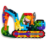 Alphabet Jigsaws - Digger