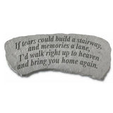If Tears Could Build a Stairway - Memorial Bench 2