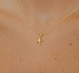 Agapée Jewelry: Ila Necklace - gold gift waterproof jewellery