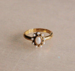 Stainless Steel Vintage Style Ring