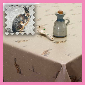 Hare Oil Cloth