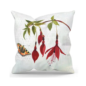 Annabell Langrish Cushion - Fuchsia