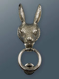 Hare Door Knocker - Nickel