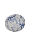 Blue & White Floral Soap Dish