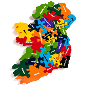 Alphabet Jigsaws - Map of Ireland