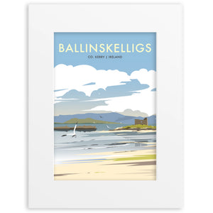 Ballinskelligs Mounted 8x10" Print