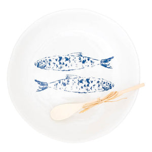 Fish Print Platter