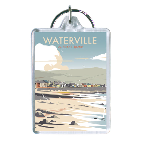 Waterville Village Acrylic Keyring