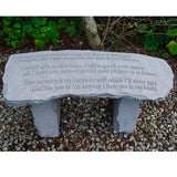 I Thought of You with Love Today - Memorial Bench 3