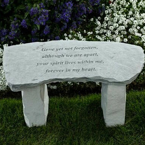 Gone Yet Not Forgotten - Memorial Bench