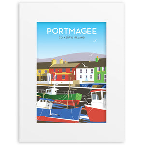 Portmagee Mounted 8x10" Print