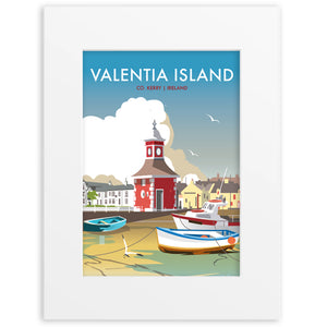 Valentia Island Mounted 8x10" Print